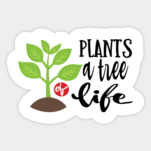 Plant a Tree of Life Sticker by UncleYai